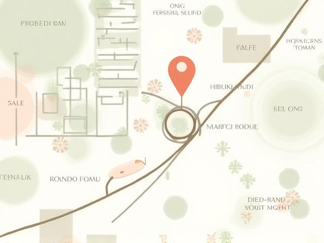 Hibiki Floraの店舗の地図